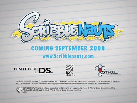 Game Title: 
Scribblenauts

Systems:
Nintendo DS

Publisher: 
Warner Bros. Interactive Entertainment 

Developer: 
5th Cell 

Game Description: 
Scribblenauts is a completely original gameplay experience
that anyone and everyone can pick up and play. Developed
by the innovative and creative minds that brought the world
Drawn to Life, Scribblenauts takes handheld gaming to the
next level.

Using the Nintendo DS™ touch-screen, help Maxwell reach the Starite by solving a series of puzzles ranging from easy to challenging. Catch the Stariteby writing down any object you can think of and watch it come to life. Try another word and watch as a completely different scenario unfolds. With your stylus and imagination, the possibilities are endless. what will you write?

Revolutionary Gameplay  any object you think of appears in the game! Put it to use to
win the Starite.

Over 200 Levels  puzzle and action gameplay modes for all-age fun. If you can write and tap, you can play!

Unlimited Replay  every level has more than one solution! Keep trying new ways and use less objects to increase your score.

Sandbox Title Screen  jump into the game from the second you turn it on. Write down words in the title screen and see what you can do with the objects.