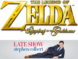 The Legend of Zelda: Symphony of the Goddesses on The Late Show with Stephen Colbert - October 13th, 2015